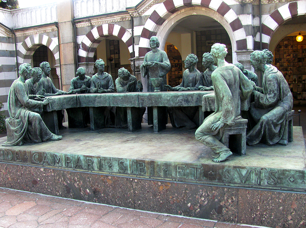 The Last Supper by Giannino Castiglioni, Davide Campari tomb, 1935 smaller